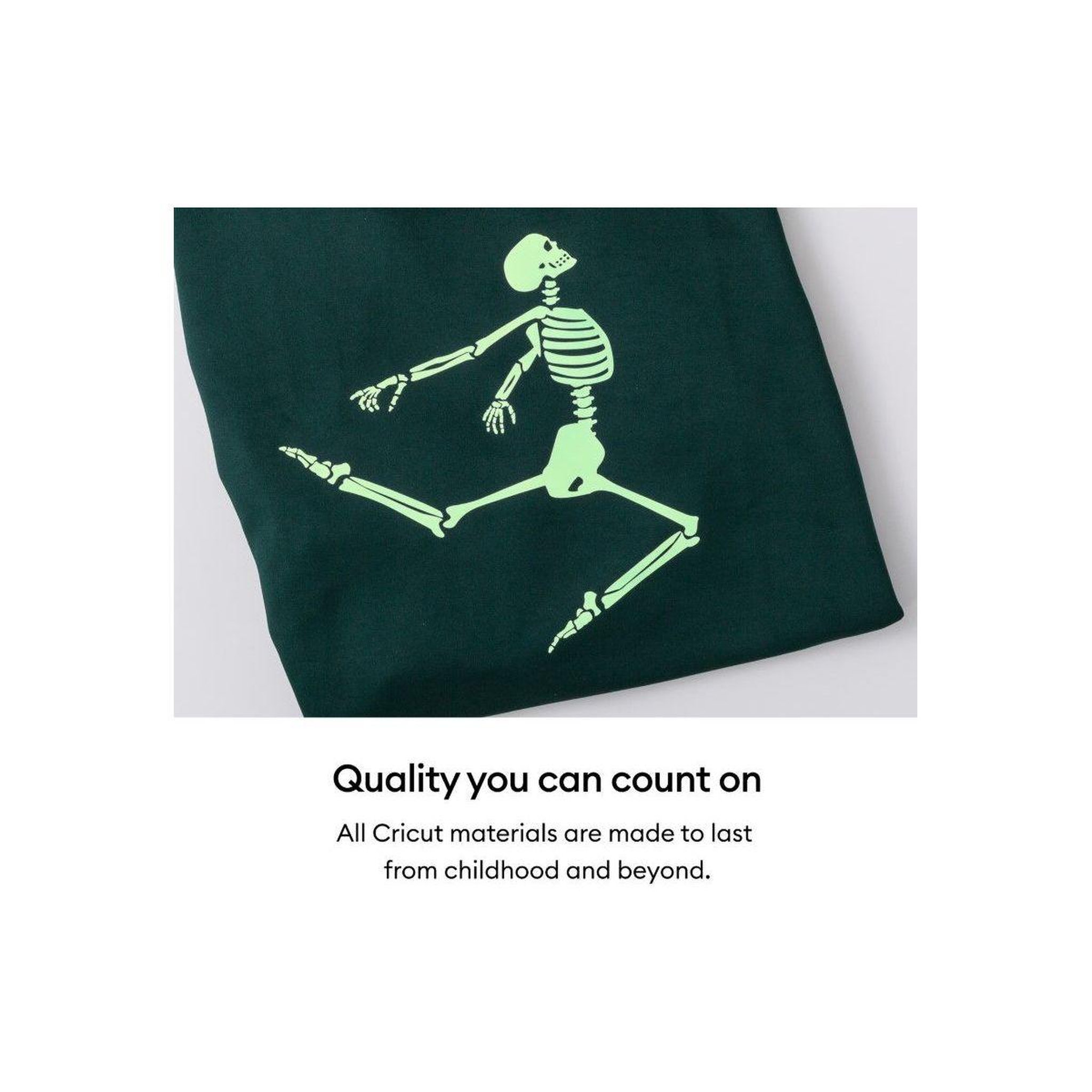 Voir la diapositive 5 : CRICUT Accessoire glow in the dark iron-on 30x60cm 1 sheet