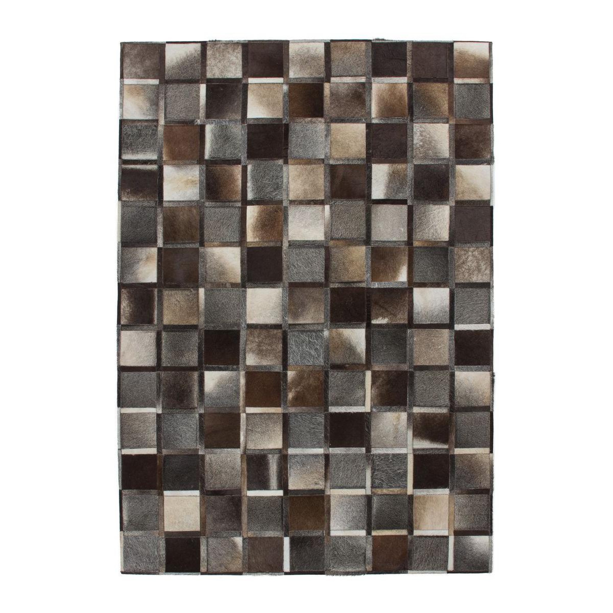 Paris Prix Tapis mosaïque tissé fait main  lavish  gris. Coloris disponibles : Gris