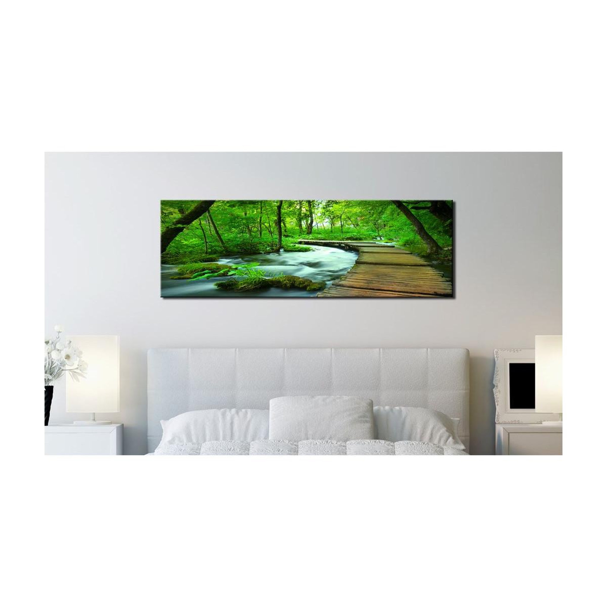 Voir la diapositive 2 : Paris Prix Tableau Imprimé  Promenade Forestière