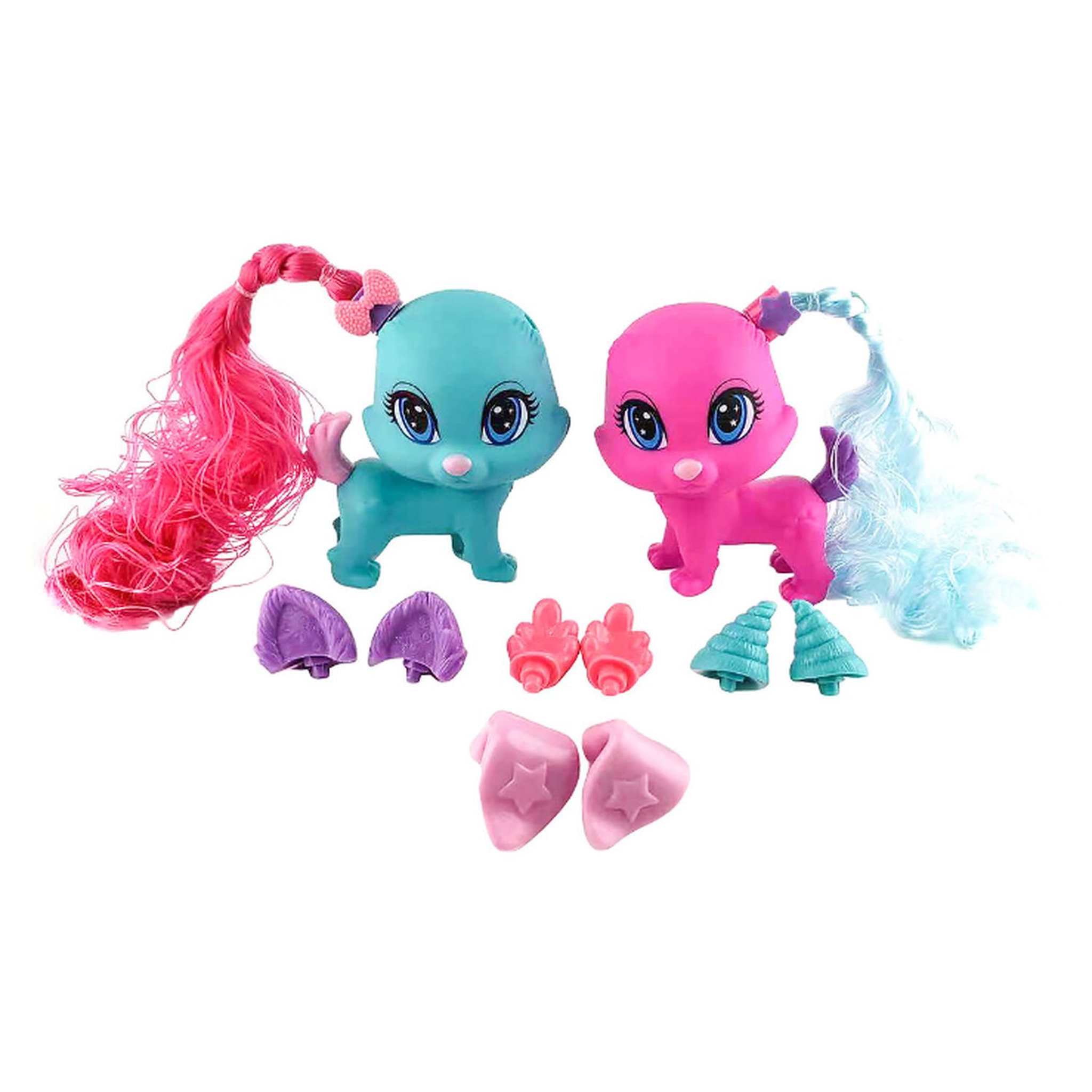 Voir la diapositive 1 : One Two Fun Mes mignons poneys jumeaux