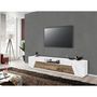 Voir la diapositive 5 : Meuble TV moderne 4 portes 2 tiroirs L220cm SORRENTE