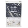 Voir la diapositive 6 : Paris Prix Panier à Linge Pliable  Garçon  58cm Noir & Blanc