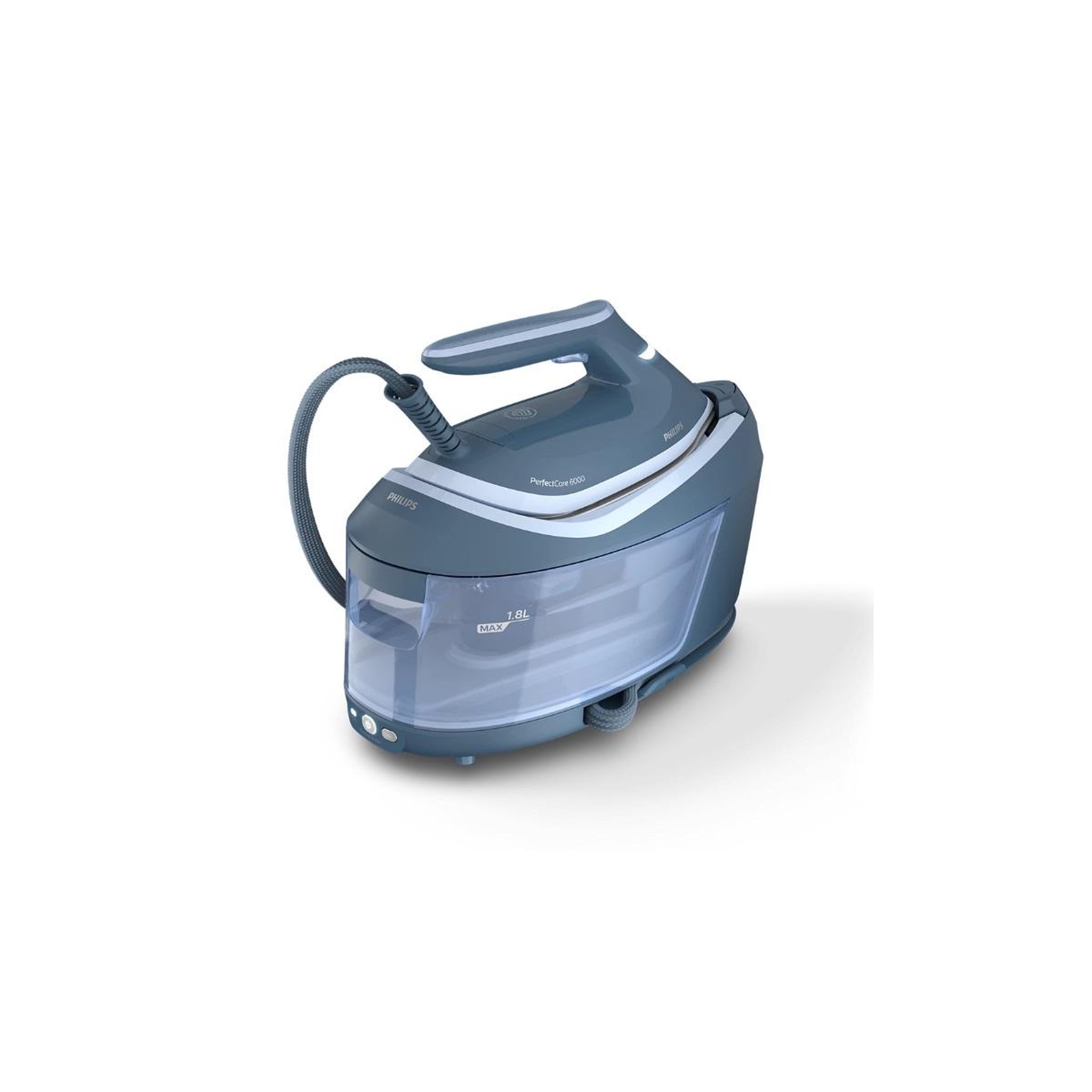 Voir la diapositive 2 : Philips Centrale vapeur 8 bars 130g/min autonomie illimité - psg6042-20