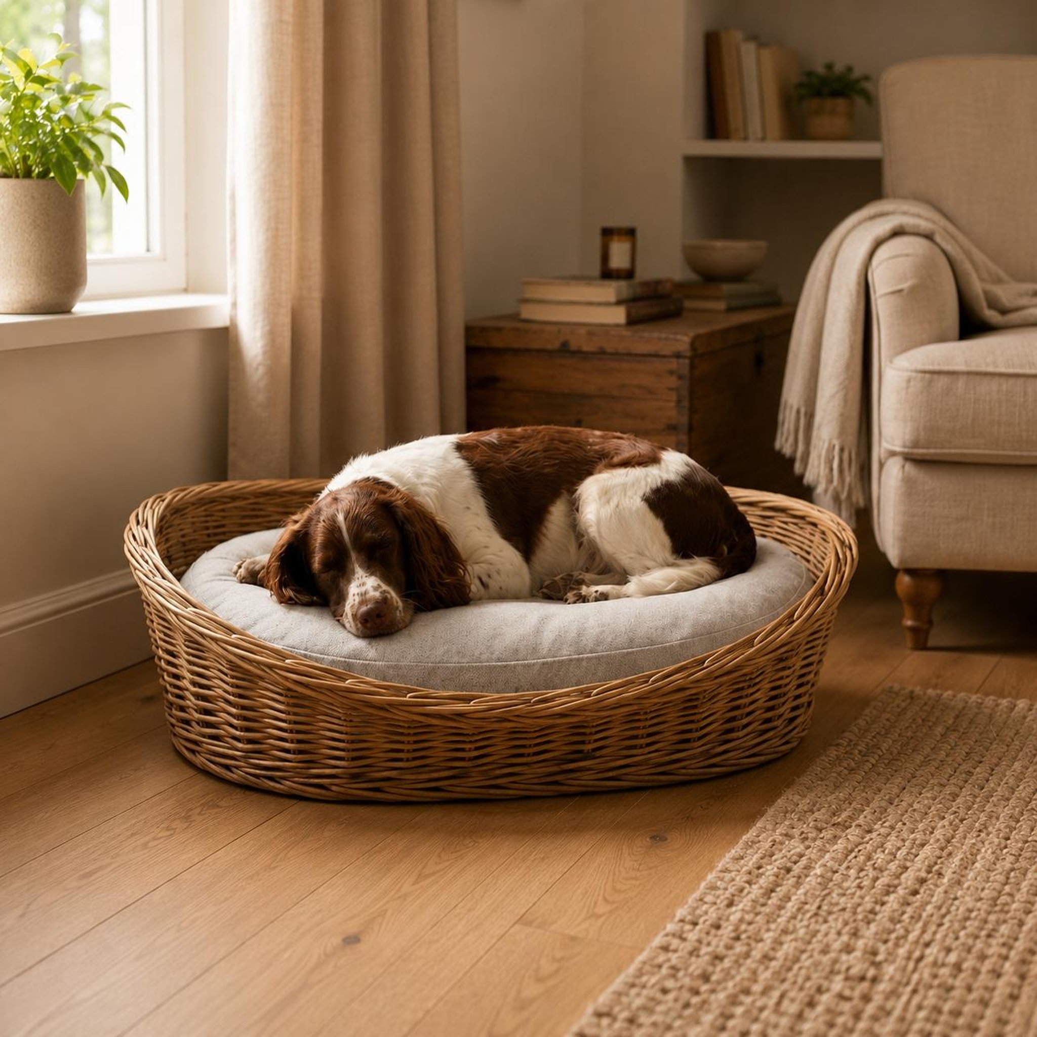 Voir la diapositive 5 : Eden Coussin ovale déhoussable pour chien