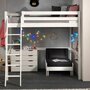 Voir la diapositive 1 : Paris Prix Pack - Lit Mezzanine Enfant, Commode & Fauteuil-Lit  Pino II  Blanc