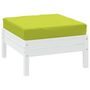 Voir la diapositive 3 : VIDAXL Coussin de palette vert vif 60x60x8 cm tissu oxford
