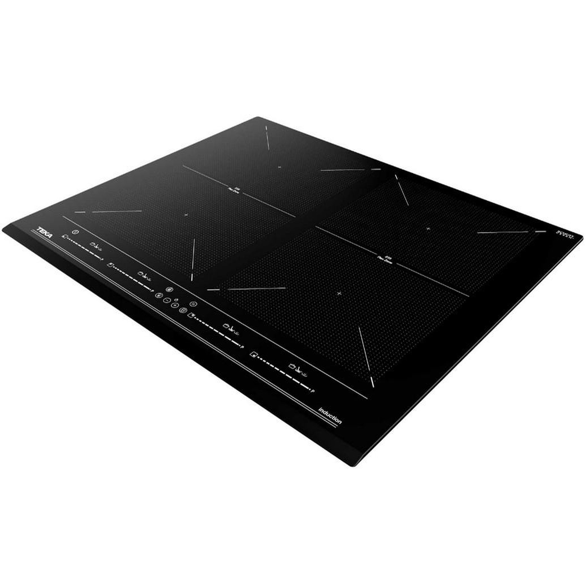 Voir la diapositive 3 : TEKA Table de cuisson à induction 60cm 4 feux 8800w noir - izf64600