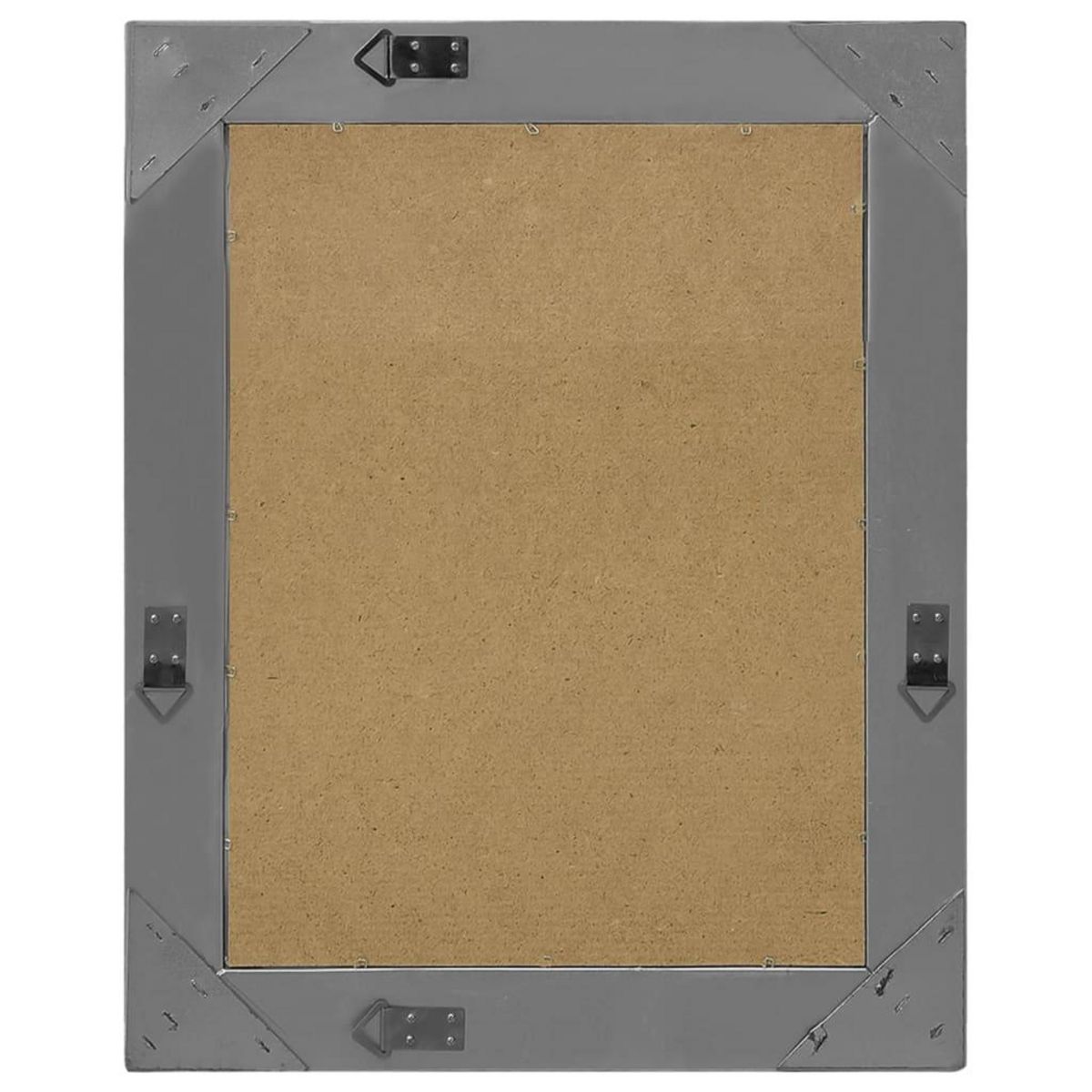 VIDAXL Miroir mural style baroque 50x60 cm noir