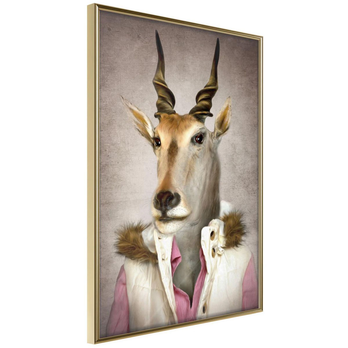 Paris Prix Affiche Murale Encadrée  Animal Alter Ego Antelope