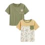 Voir la diapositive 1 : Petit Béguin Lot de 2 t-shirts enfant Gabin
