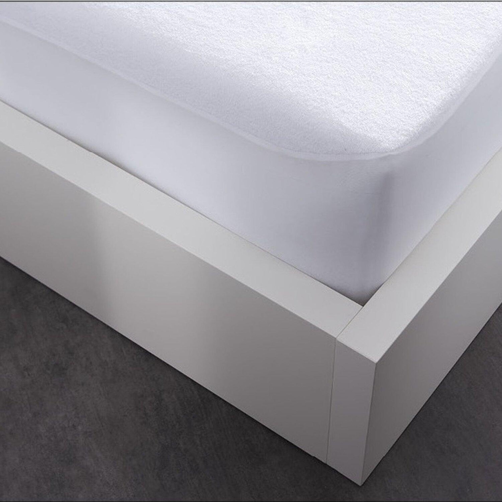 Voir la diapositive 2 : Home collection Protège matelas 100% coton imperméable ete/hiver