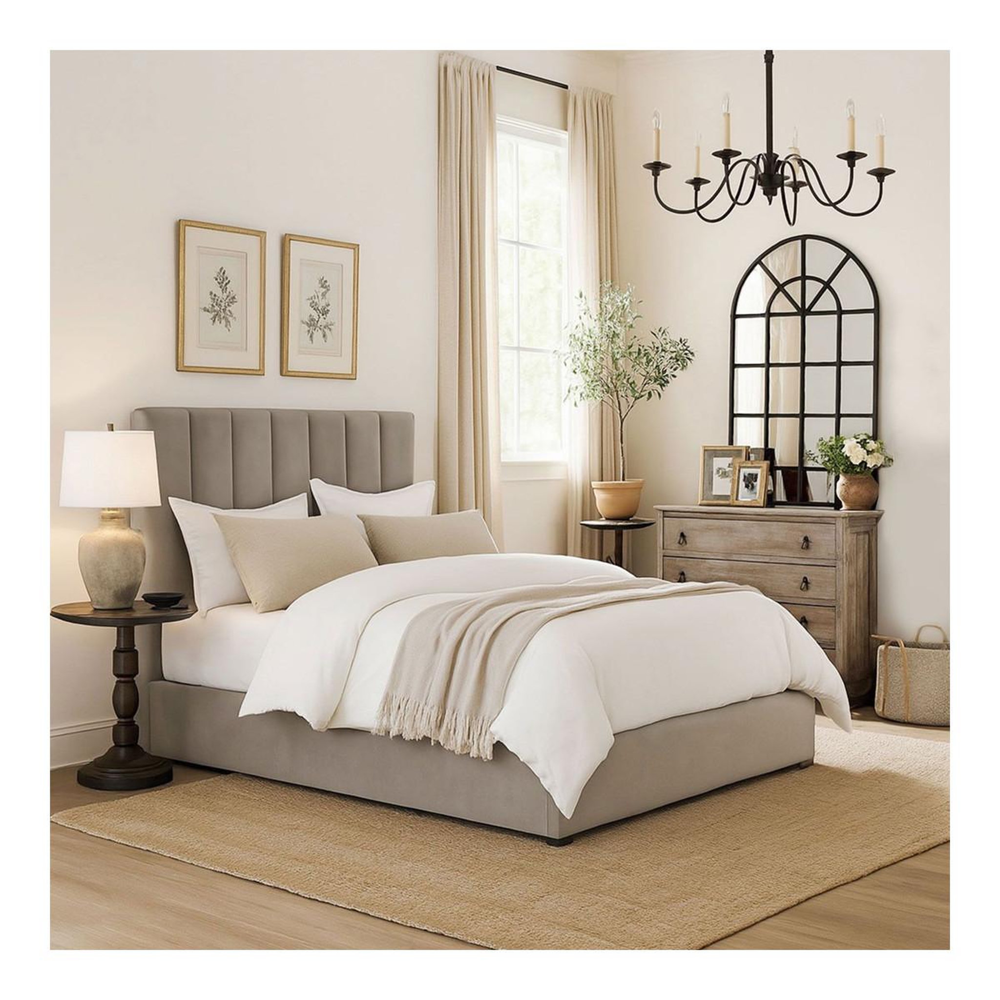 Voir la diapositive 2 : Paris Prix Lit coffre design velours  songa  160x200cm taupe
