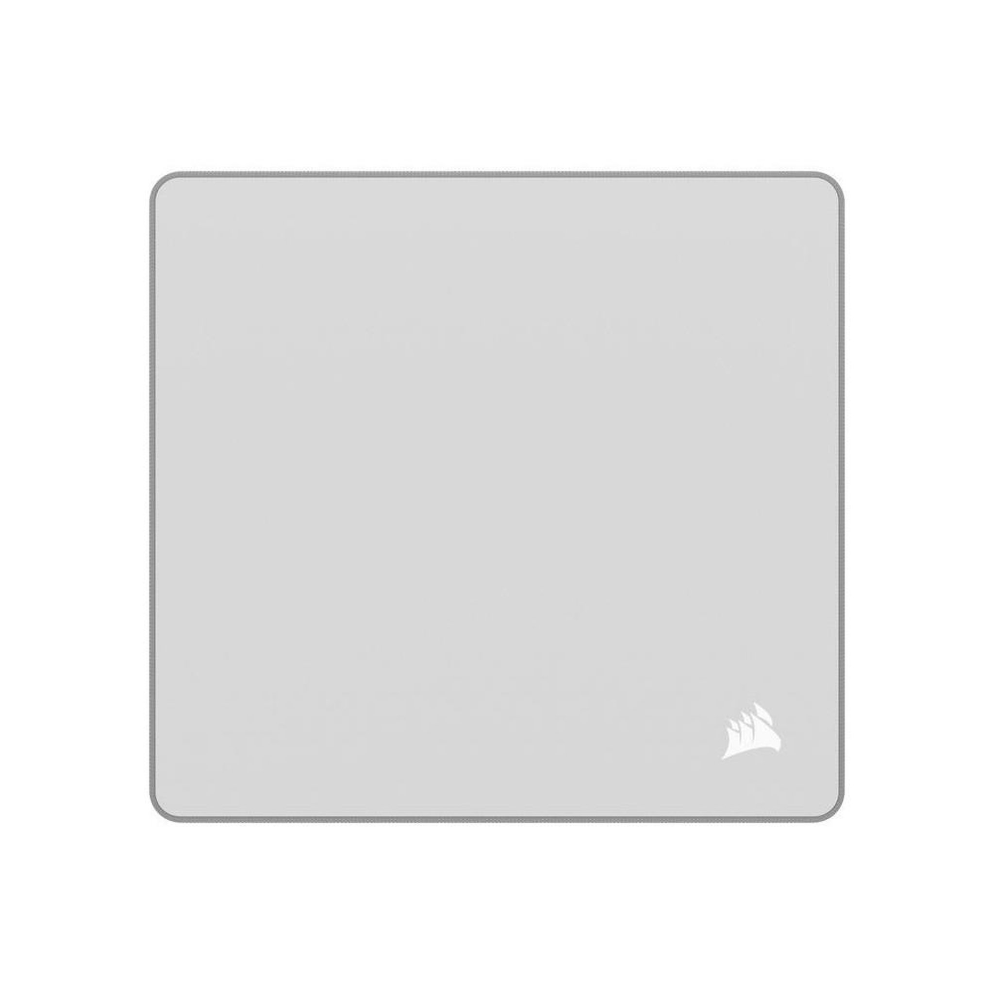 Corsair tapis de souris gaming large gris 450 x 400 mm tissu anti-effilochage base antidérapante