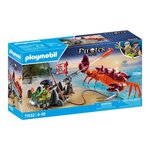 PLAYMOBIL 71532 Pirate et crabe géant