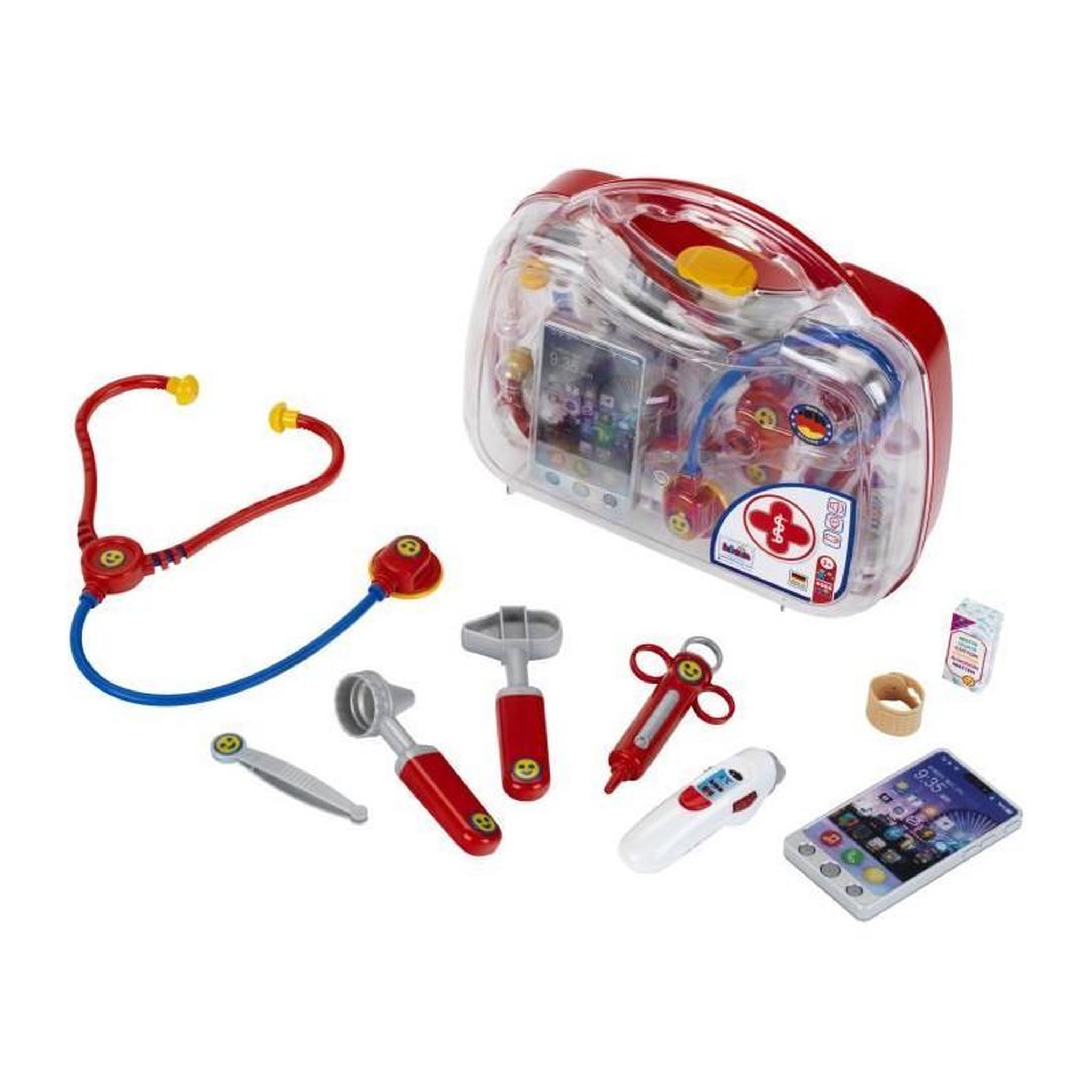 Voir la diapositive 4 : Klein Mallette docteur avec smartphone et thermometre électroniques - KLEIN - 4368