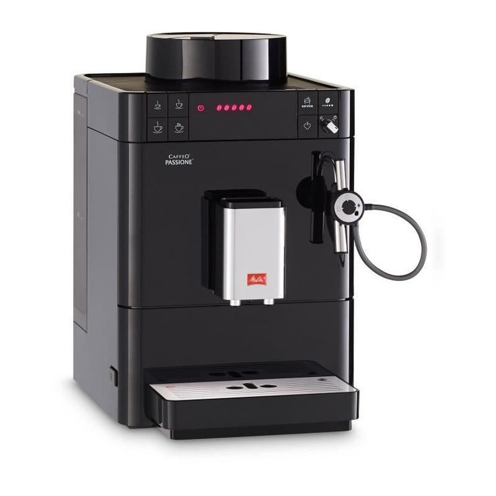 Voir la diapositive 3 : Melitta Melitta Passionne Noir F530-102  Machine a Cafe et Boissons Chaudes Automatique
