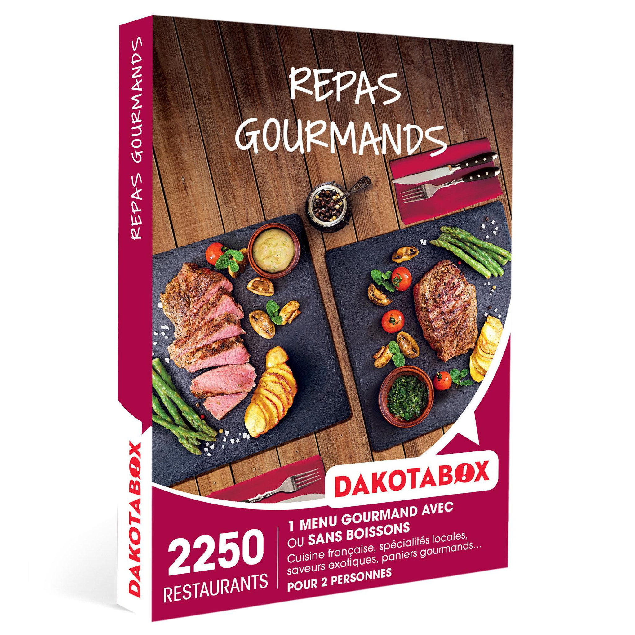 Smartbox Repas gourmands - coffret cadeau gastronomie