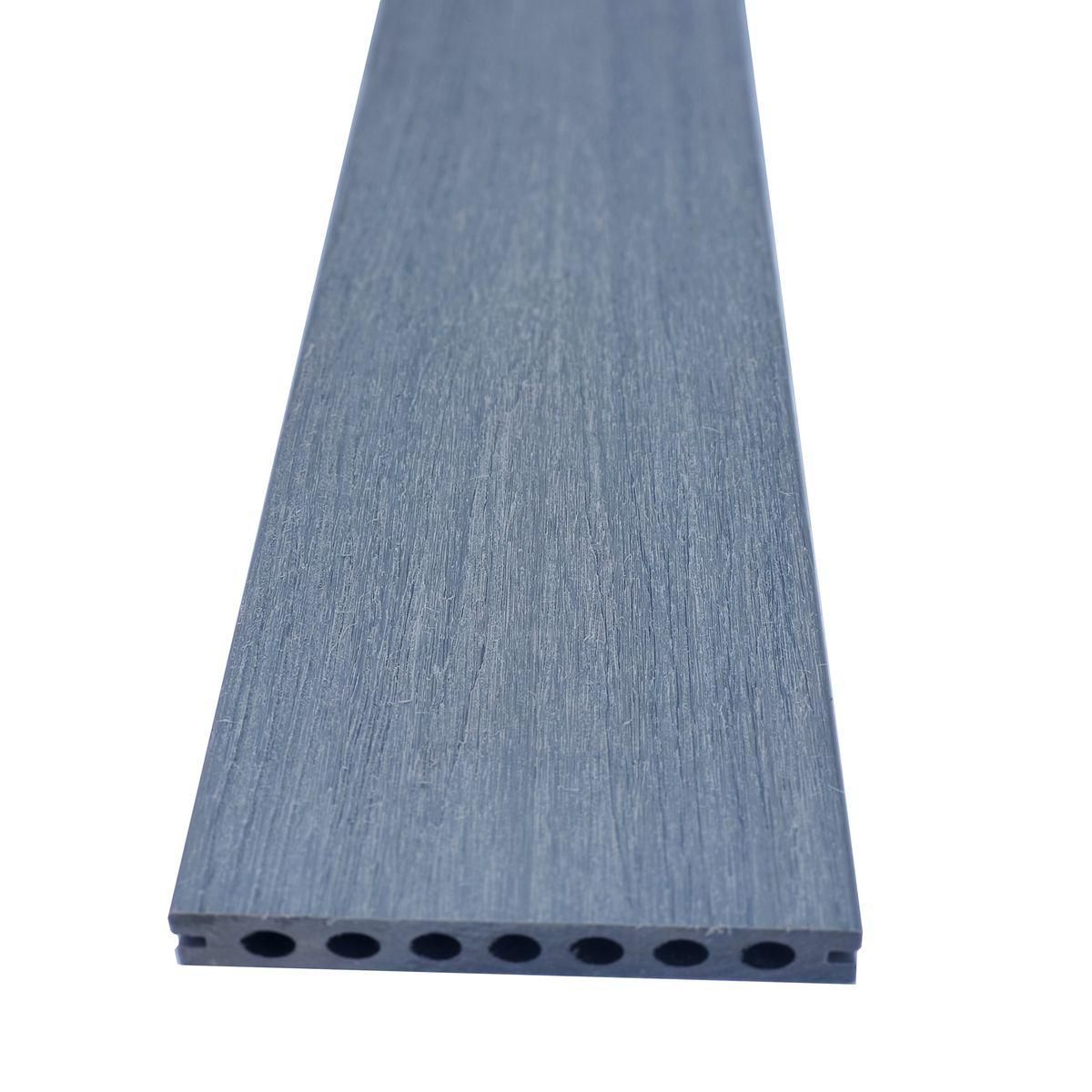 GREEN OUTSIDE Pack terrasse composite Extra Protect coloris gris