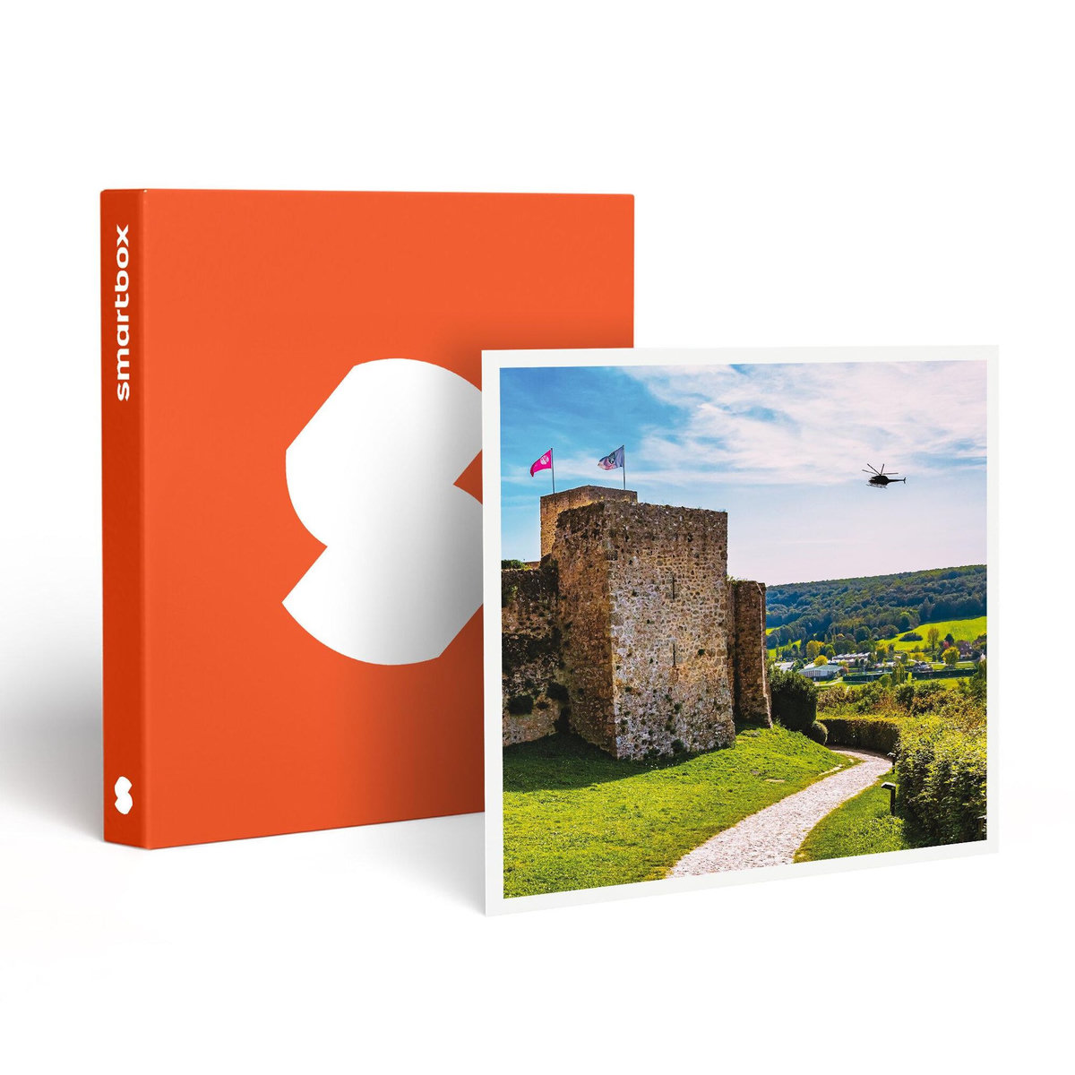 Smartbox Vol en hélicoptère de 20 min au-dessus de la vallée de la Chevreuse - Coffret Cadeau Sport & Aventure