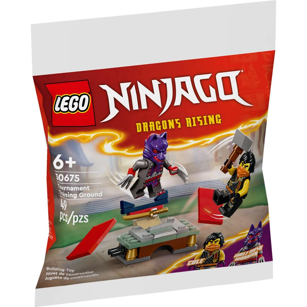 LEGO LEGO NINJAGO - Le centre d'entraînement pour le tournoi (Polybag) - 30675