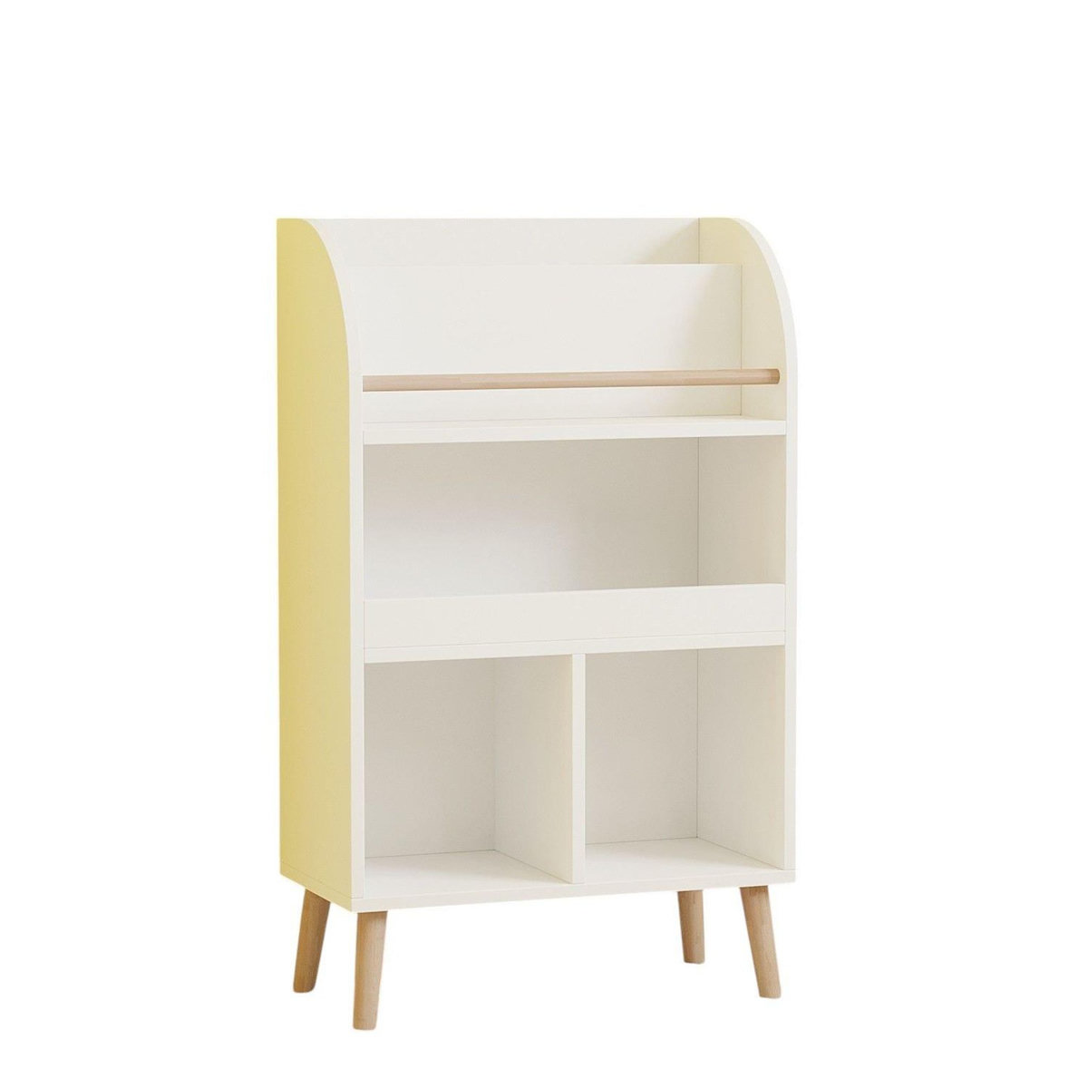 Habitat et Jardin Bibliothèque en bois  Minola  - 60 x 30 x 102 cm - Blanc