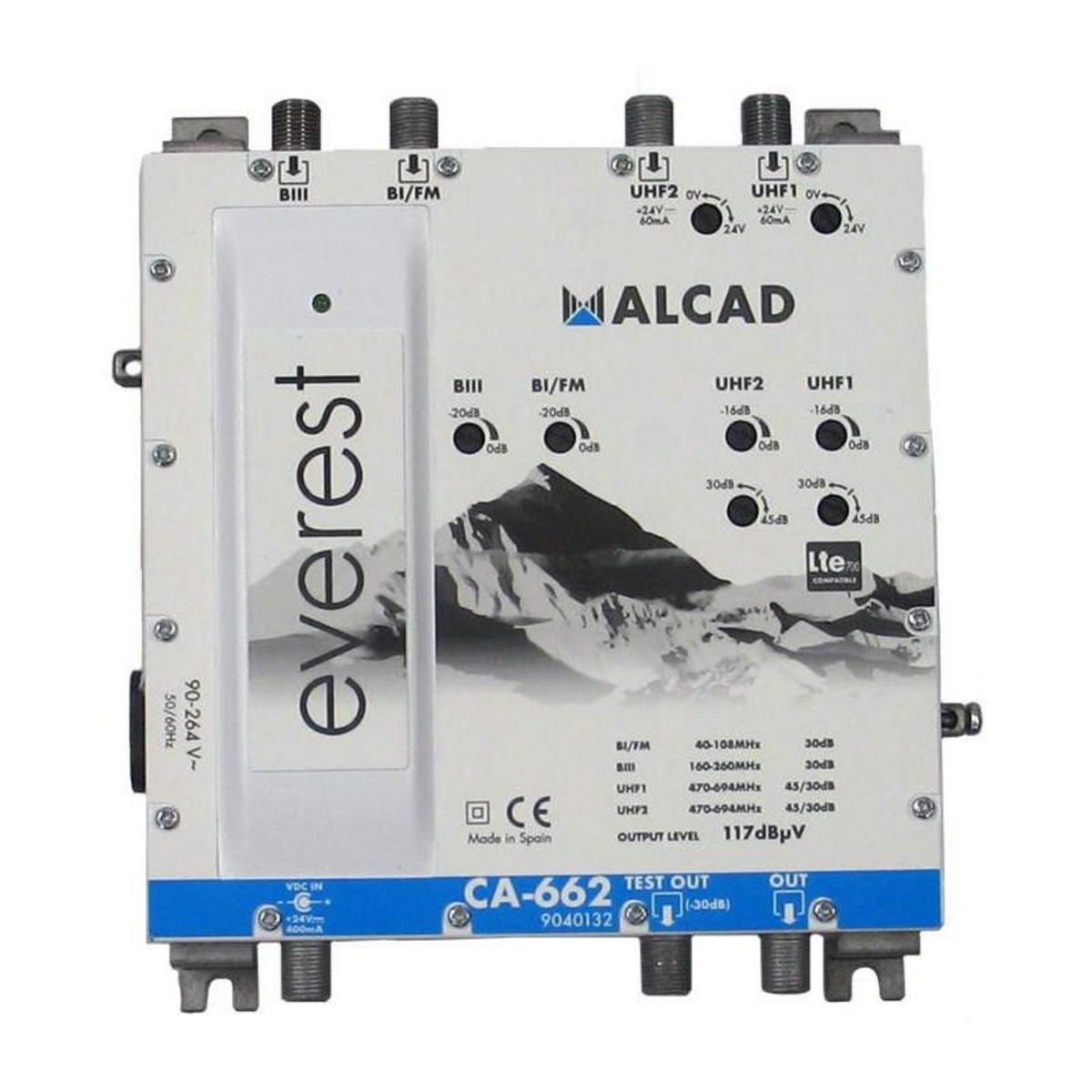 alcad AMPLI MULTIBANDE ALCAD CA 662