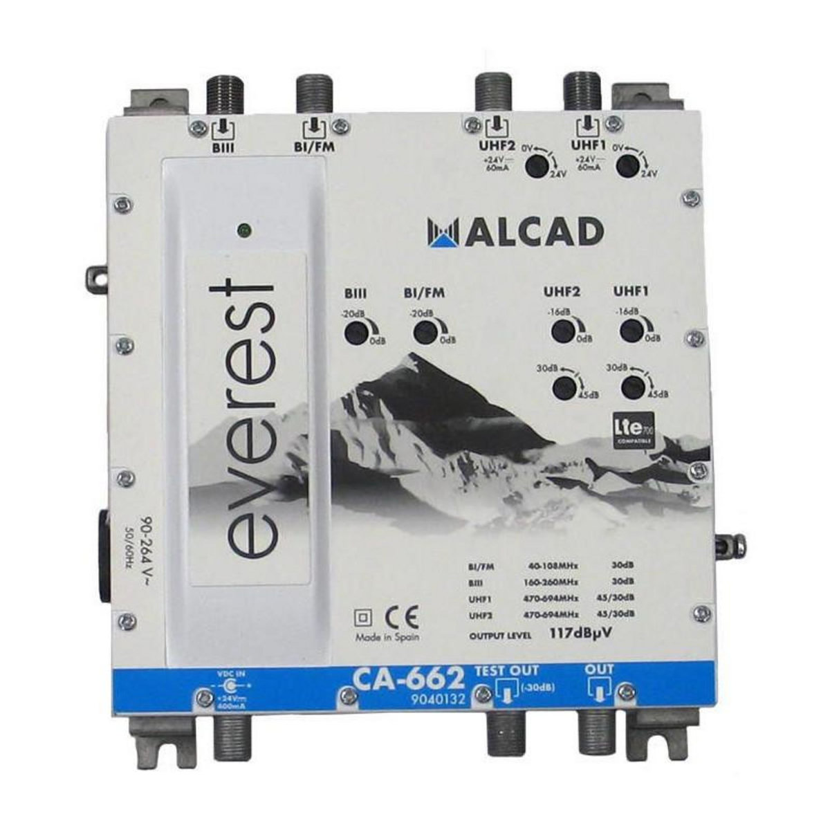 alcad AMPLI MULTIBANDE ALCAD CA 662