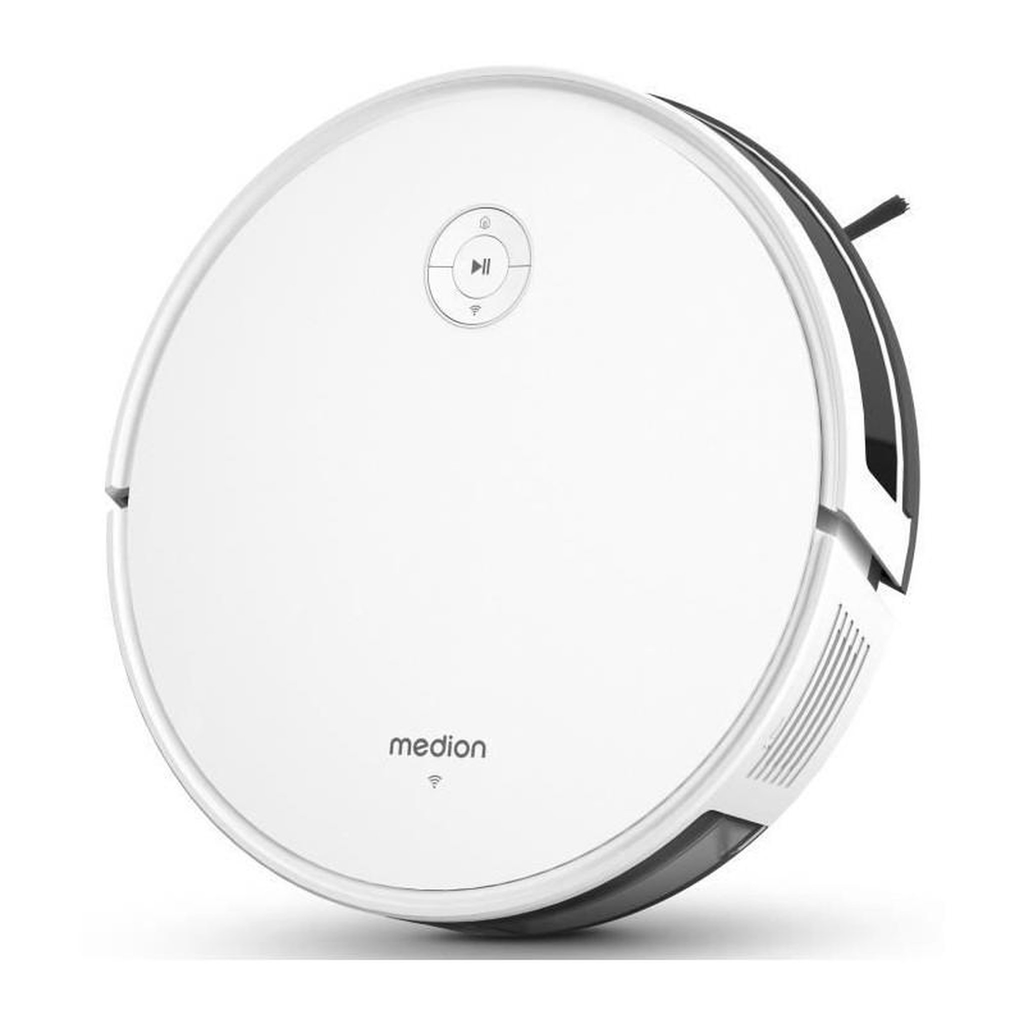 Voir la diapositive 2 : Medion Aspirateur Robot MEDION S35 - MD11899 - 140 min - 4000 Pa - 550 ml - Blanc