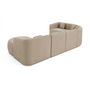 Voir la diapositive 6 : LISA DESIGN Ikare - canapé modulable d'angle droit - 6 places - en tissu