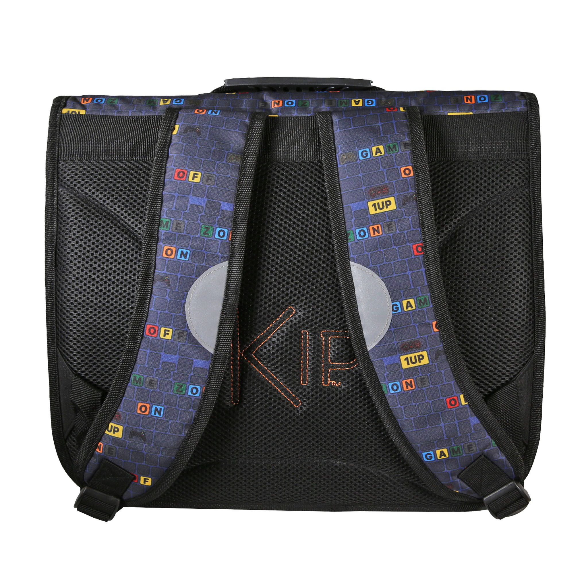 Voir la diapositive 4 : Bagtrotter KIP - Cartable scolaire 38 cm School Time - Bleu/Noir - 2 Compartiments