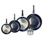 Voir la diapositive 1 : ELO Ensemble de 4 Poêles de cuisson 20, 24, 28 et 32 cm et 1 faitout 12 cm Elo Prima Brillant