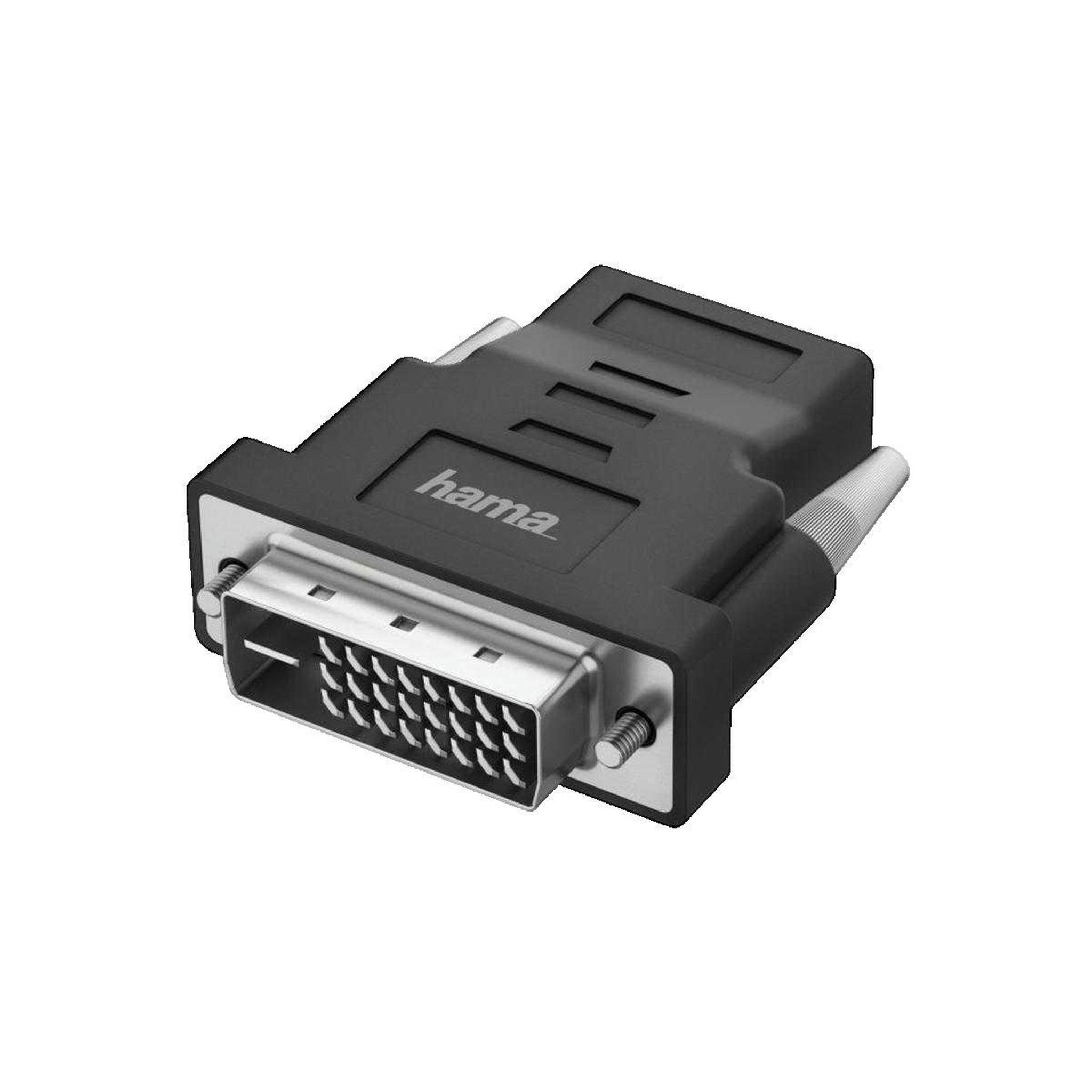 Hama Adaptateur vidéo Hama DVI-Stecker - HDMI™-Buchse Ultra-HD 4K