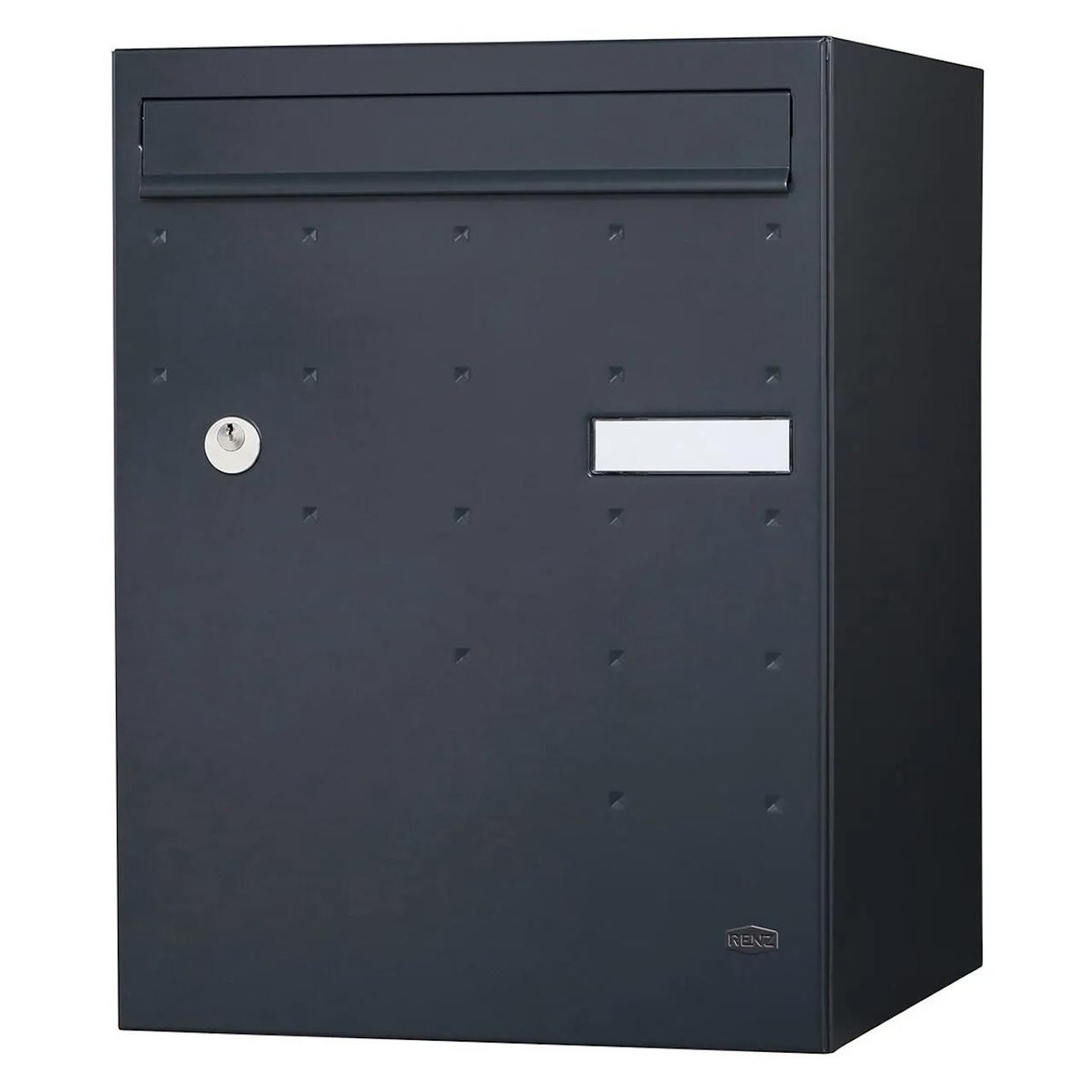 RENZ Boîte à colis - Atout - gris anthracite sablé - 1 porte