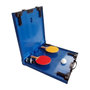 Voir la diapositive 5 : SCHILDKROT Mini table de tennis de table - SCHILDKRÖT - Surface de jeu 66 x 33cm - H 9cm