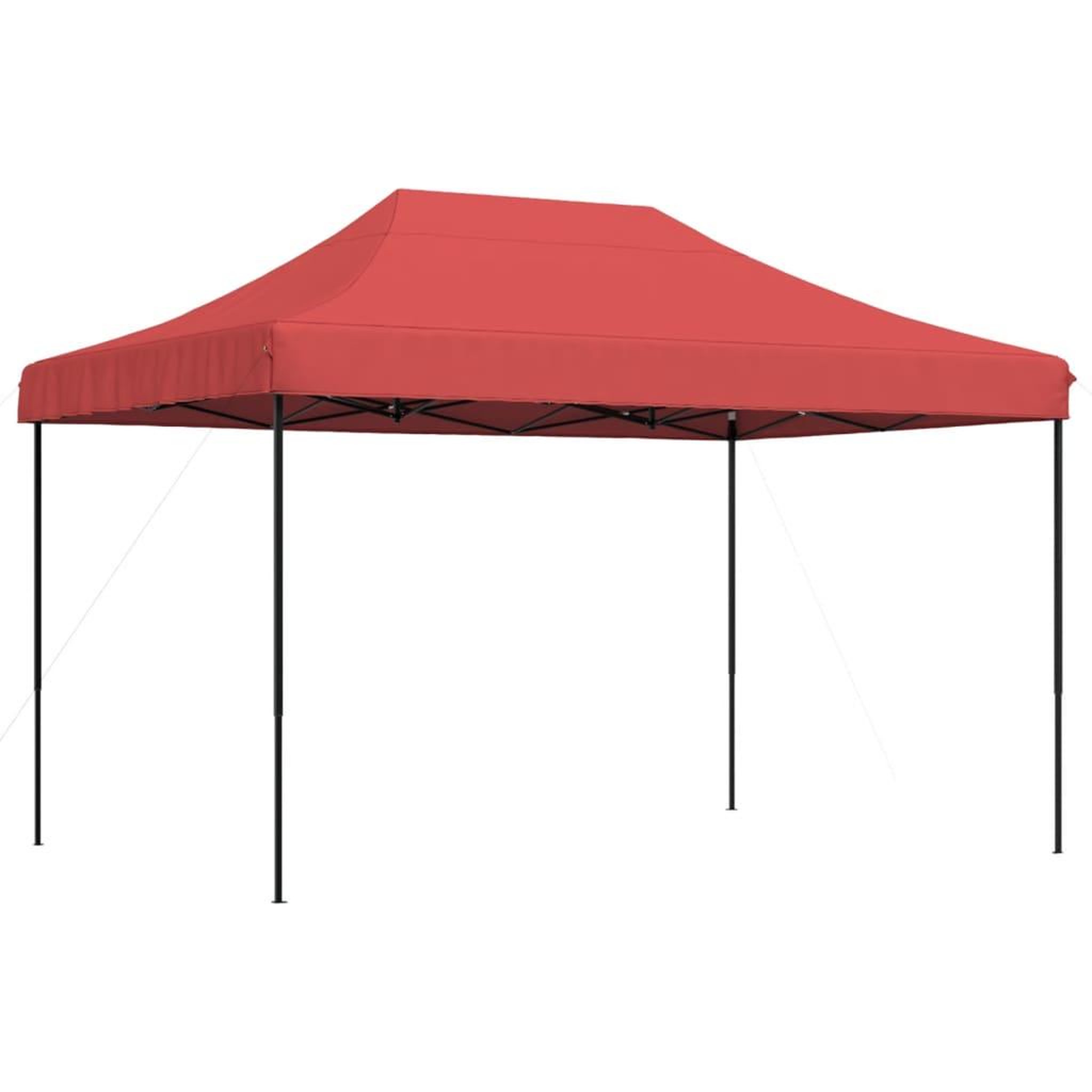 Voir la diapositive 2 : VIDAXL Tente de reception pliable escamotable bordeaux 410x279x315 cm