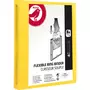 AUCHAN Classeur A4 souple dos 40mm personnalisable jaune