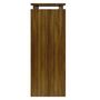 Voir la diapositive 4 : VIDAXL Table console Chêne marron 80x30x80 cm Bois d ingénierie