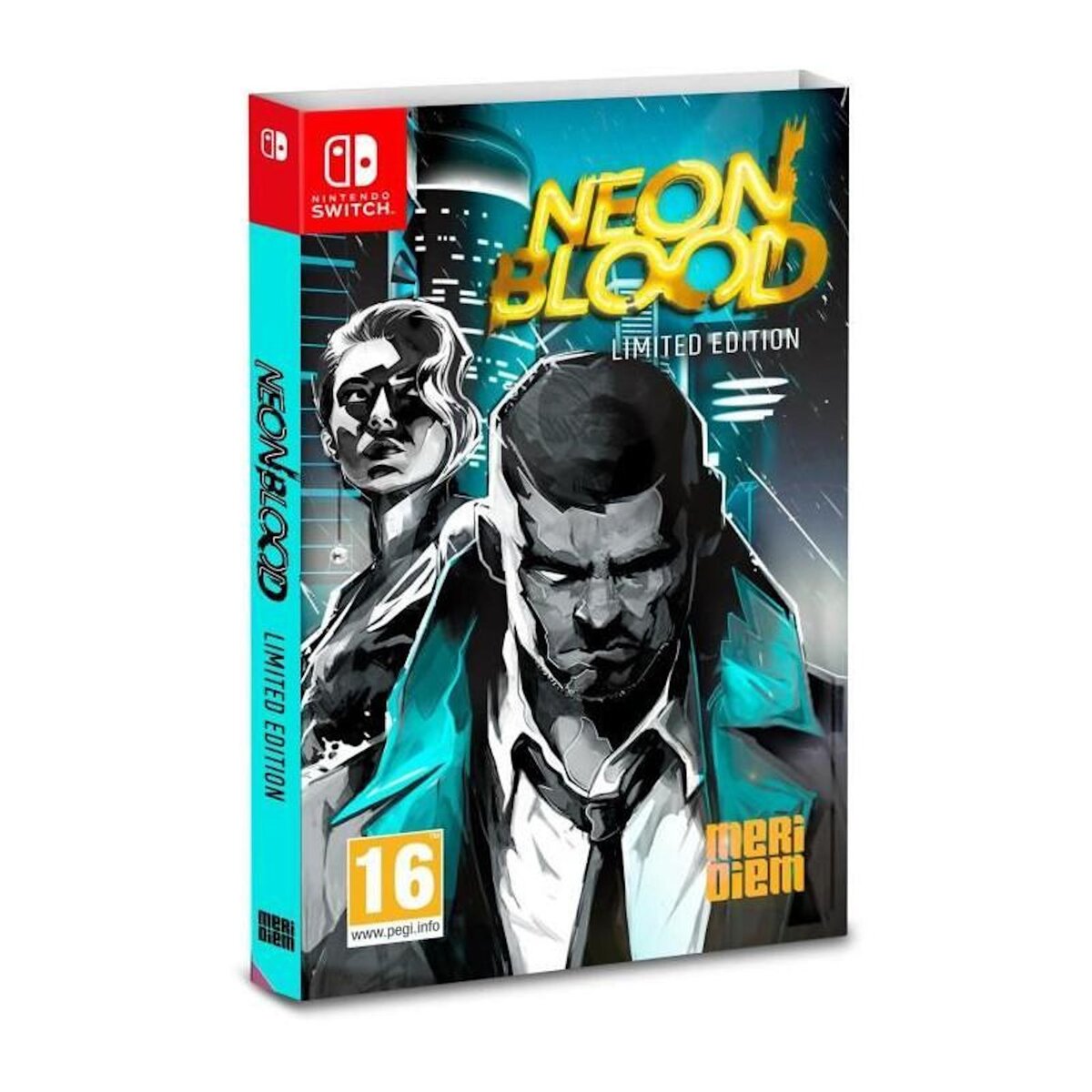 MICROIDS Neon Blood - Jeu Nintendo Switch - Limited Edition