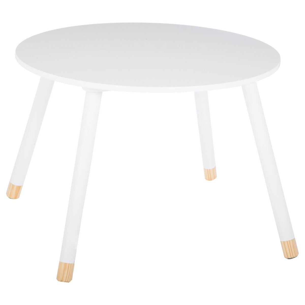 ATMOSPHERA Table enfant en bois D60cm SWEET