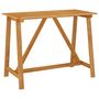 Voir la diapositive 3 : VIDAXL Ensemble de bar de jardin 7 pcs Noir