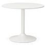 Voir la diapositive 1 : Paris Prix Table de Repas  Vanta  120cm Blanc