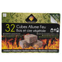 Voir la diapositive 1 : PYROFEU Allume feu cubes bois 100% naturel  32 pcs
