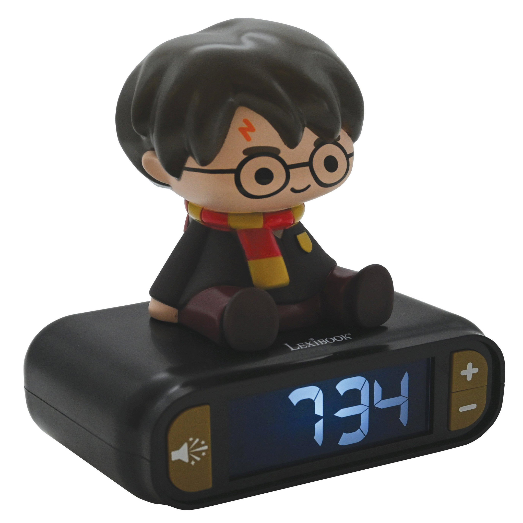 Voir la diapositive 2 : Lexibook Réveil avec veilleuse Harry Potter en 3D