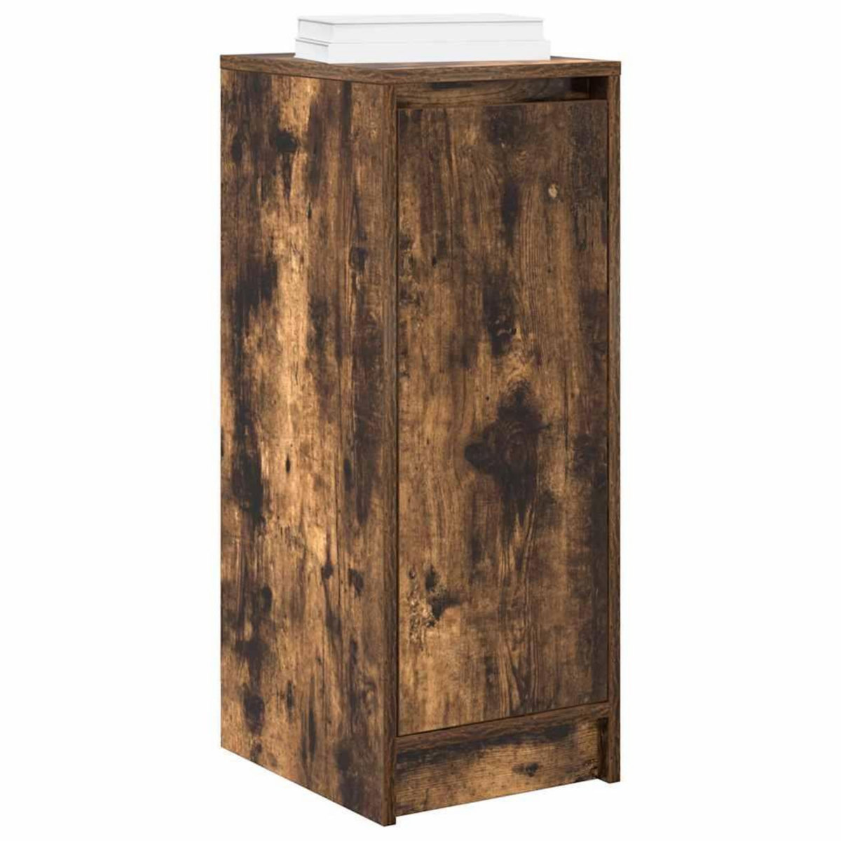 VIDAXL Armoire a chaussures chene fume 29,5x34x76 cm bois d'ingenierie