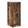 Voir la diapositive 4 : VIDAXL Armoire a chaussures chene fume 29,5x34x76 cm bois d'ingenierie