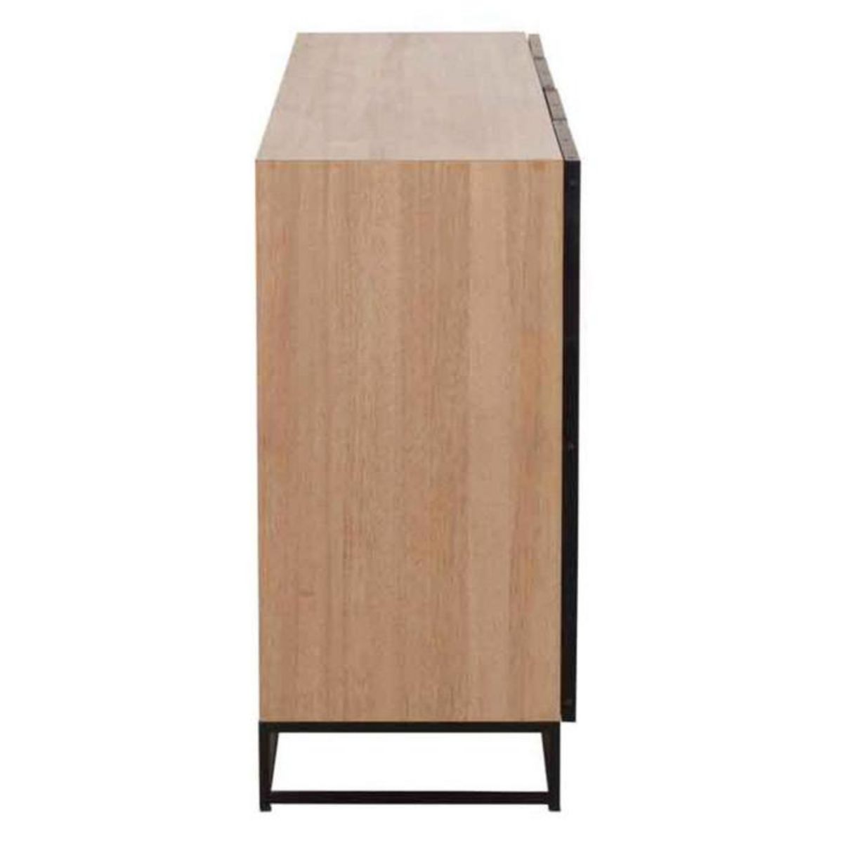 Paris Prix Buffet 4 Portes  Miraza  180cm Naturel & Noir