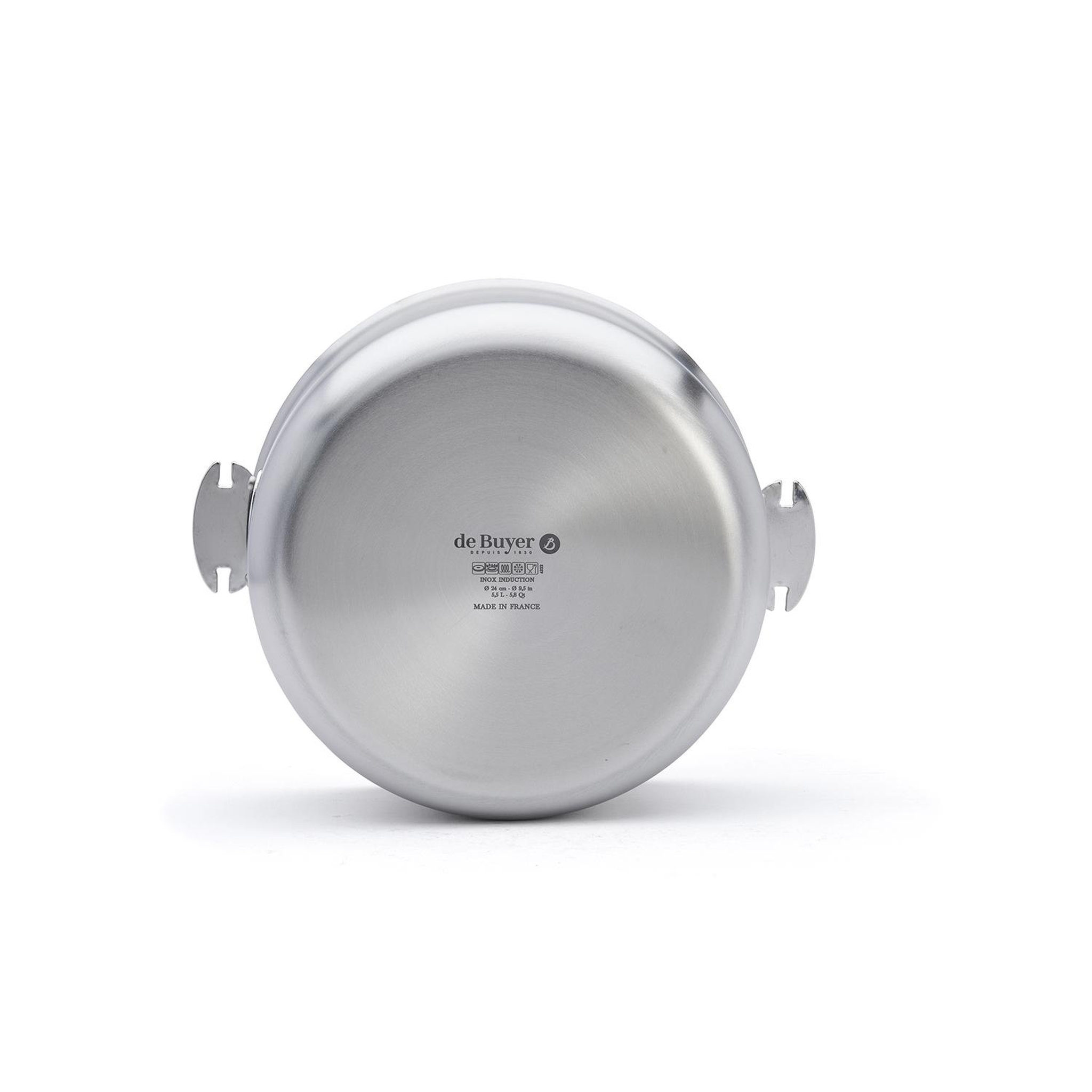 Voir la diapositive 4 : De buyer Casserole inox 24cm - 3661.24