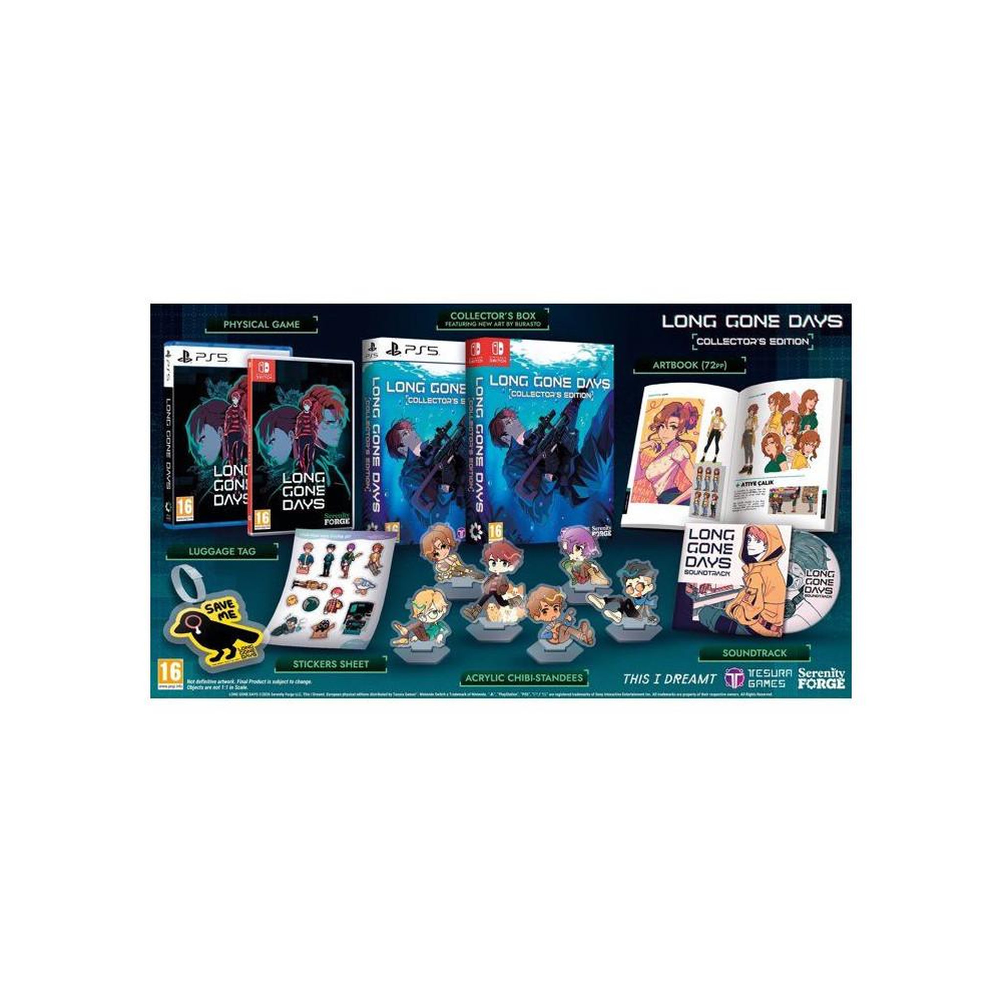 Voir la diapositive 2 : Just for games Long Gone Days - Collector's Edition - Jeu PS5