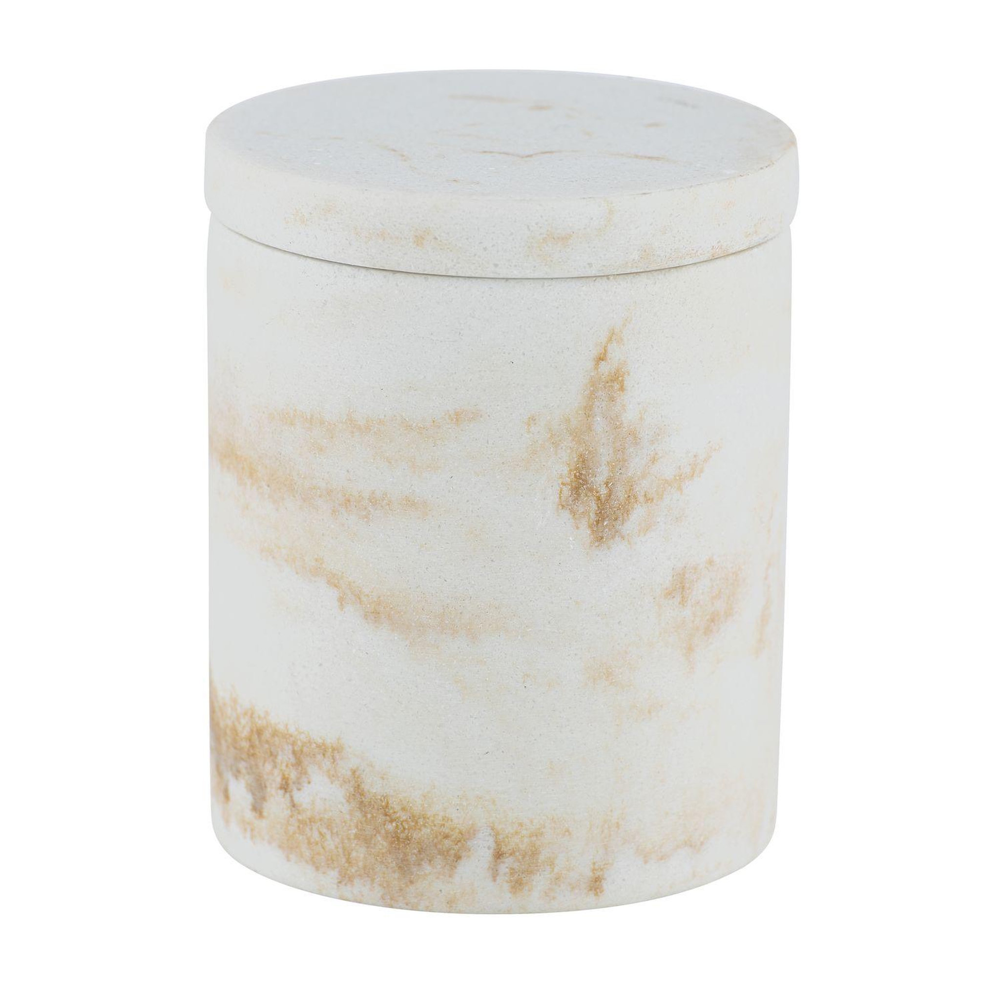 Wenko Boîte de rangement design marbre Odos - Blanc