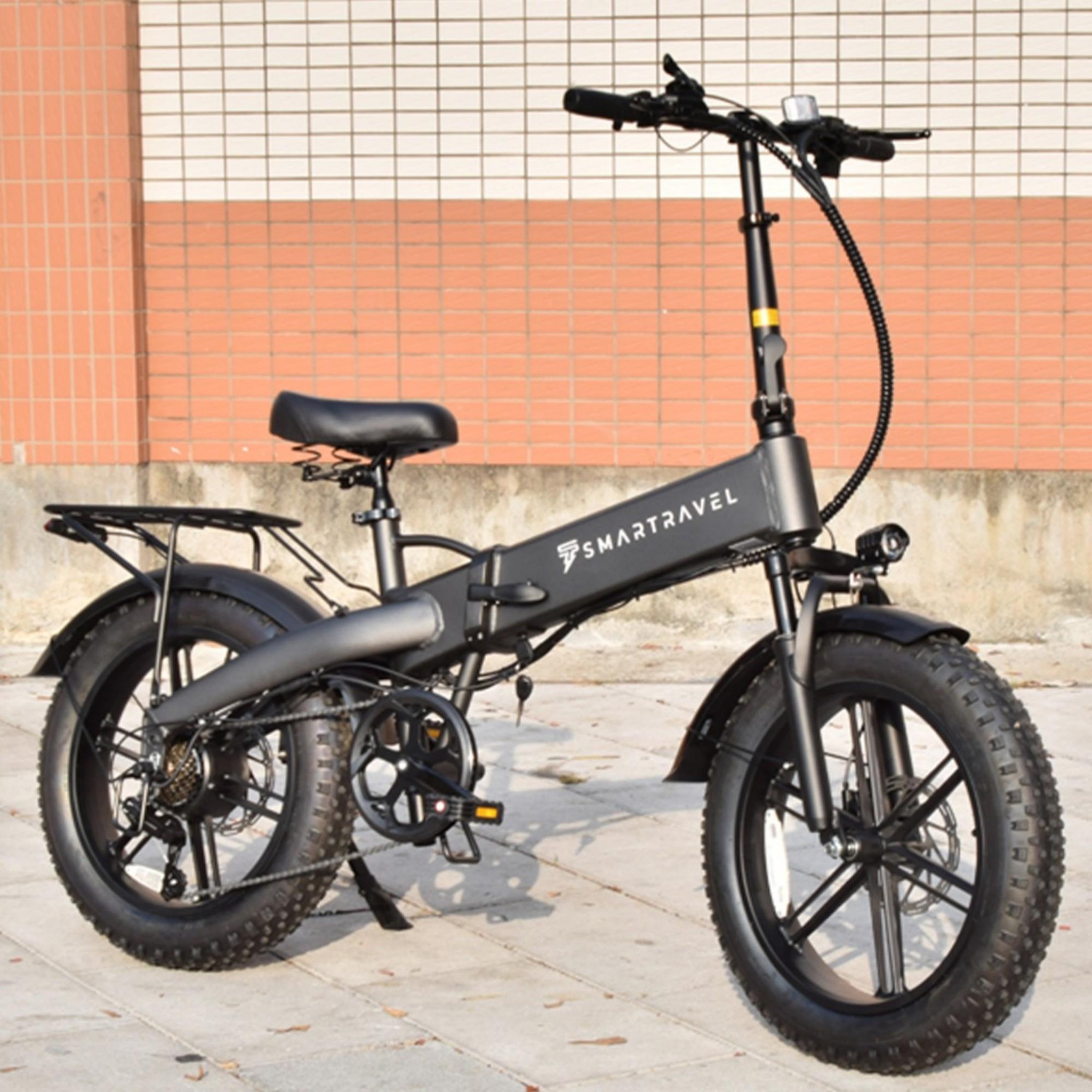 Voir la diapositive 3 : SMT Vélo électrique pliable fat tire smt m6